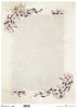 Seria Flower Post - White, Kwiatowa Poczta w bieli, kwiaty owocowe, list*Series Flower Post - White, Flower Post in White, fruit flowers, letter